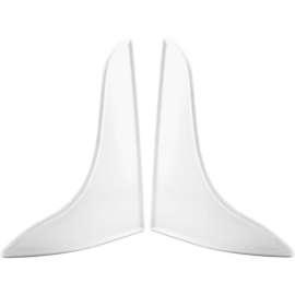 Prime-Line M 6086 Bath Tub Splash Guard, 9 in. x 10-3/4 in., Plastic, White