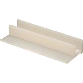 Prime-Line M 6221 Shower Door Guide, White