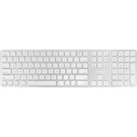 Macally Aluminum Slim Full Size Bluetooth Keyboard for Mac