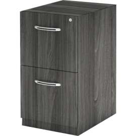 Safco Aberdeen Desk FF Pedestal 15-1/4"W x 26-1/2"D x 27-1/2"H Gray Steel