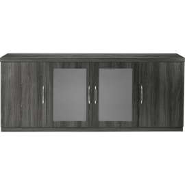Safco Aberdeen Series Low Wall Credenza Gray Steel