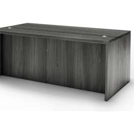 Safco Aberdeen 72"W Rectangular Conference Desk 72"W x 36"D x 29-1/2"H Gray Steel