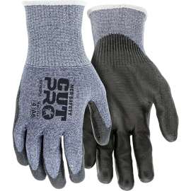 MCR Safety Cut Pro Gloves, PU Coated Palm/Fingers, Cut A6, Abrasion 4, Puncture 4, 1 Pair
