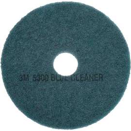 3M 20" Cleaning Pad, Blue, 5 Per Case