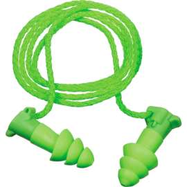 Moldex 6770 Flip To Listen Dual Mode Earplugs, Reusable, Corded, NRR 4dB/24dB, 50 Pairs/Box