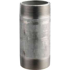 1 In. X 4 In. 304 Stainless Steel Pipe Nipple - 16168 PSI - Sch. 40 - Domestic