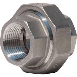 3/4 In. 304 Stainless Steel Union - FNPT - Class 150 - 300 PSI - Import
