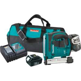 Makita XTS01T 18V LXT Lithium-Ion Cordless 3/8" Crown Stapler Kit