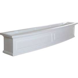 Mayne Nantucket 5-ft. Window Box, White