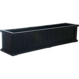 Mayne Cape Cod 4-ft. Window Box Planter, Black