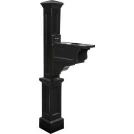 Mayne Dover Mailbox Post 5810-B - 56"H Black
