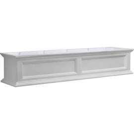 Mayne Fairfield 5-ft. Window Box Planter, White