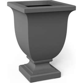 Mayne Augusta 26" Tall Planter, Graphite Gray