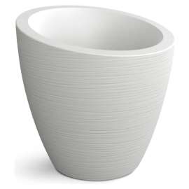 Mayne Modesto 20" Round Planter, White