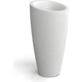 Mayne Modesto 32" Tall Planter, White