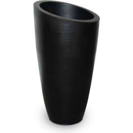 Mayne Modesto 42" Tall Planter, Black