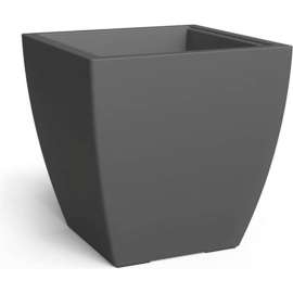 Mayne Kobi 24" x 24" Square Planter, Graphite Gray