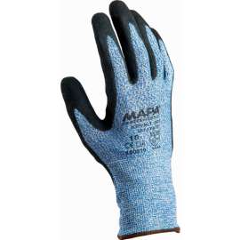 MAPA Krynit Grip & Proof 581 Nitrile Palm Coated HDPE Gloves, Cut Level A4, 1 Pair, Size 8