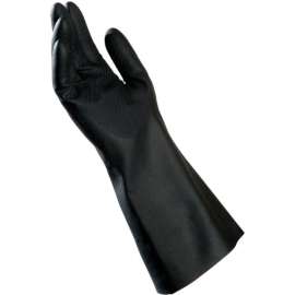 MAPA 650 BUTOFLEX Chemical Resistant Butyl Gloves, Supported, 14" L, Size 10, 650310
