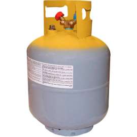 Mastercool 63010 50 lb D.O.T. Refrigerant Recovery Tank Without Float Switch 1/4" FL-M
