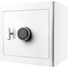 Barska AX13104 White Jewelry Safe - 18"W x 14"D x 17-1/2"H, 1.01 Cubic Ft.