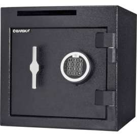 Barska AX13314 Slot Keypad Depository Safe - 14"W x 14"D x 14"H, 1.12 Cubic Ft.