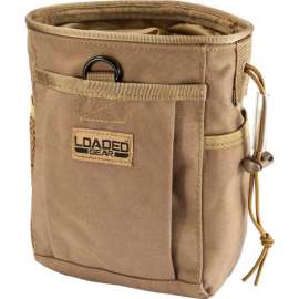 Barska BI12626 Loaded Gear CX-700 Drawstring Dump Pouch, Tan