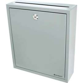 Barska CB12712 Multi Purpose Drop Box 11-1/2"W x 3-1/2"D x 13"H, Gray
