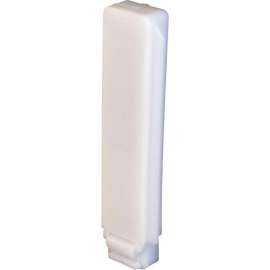 Prime-Line N 6775 Closet Door Guide, White Plastic,(Pack of 2)