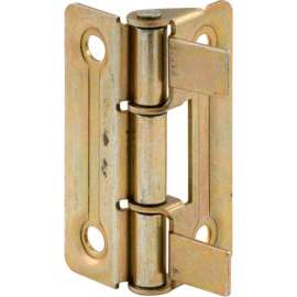 Prime-Line N 6936 Bi-Fold Door Hinge, Brass Plated,(Pack of 2)