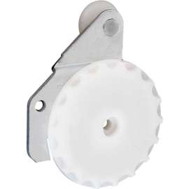 Prime-Line N 7175 Closet Door Hanger, Dial Action, 1/8-Inch Offset, 3/4-Inch Nylon,(Pack of 2)