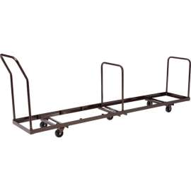 Interion Chair Cart for Folding Chairs - Vertical Stack - 50 Chair Capacity