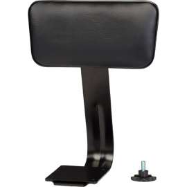 Padded Vinyl Backrest for Interion Shop Stools - Black