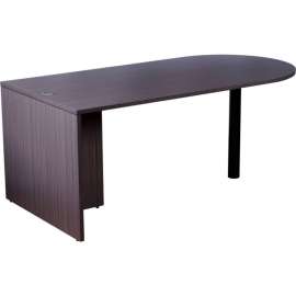 Boss Bullet Office Desk - 71"W x 35"D - Driftwood