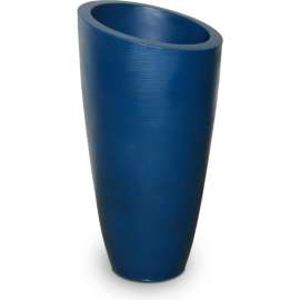 Mayne Modesto 32" Tall Planter, Neptune Blue