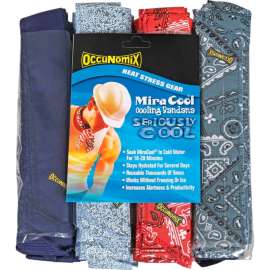 MiraCool Bandana Assorted Colors 100 Pack, 940B100-ASST
