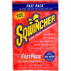 Sqwincher Fast Pack Liquid Concentrate - Fruit Punch , 0.6 oz., 200/Carton