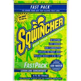 Sqwincher Fast Pack Liquid Concentrate - Lemon-Lime, 0.6 oz., 200/Carton
