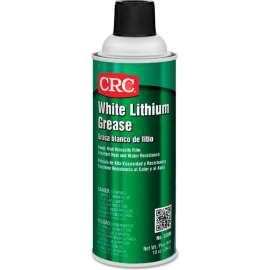 CRC White Lithium Grease - 16 oz Aerosol Can - NLGI Grade 2 - 03080