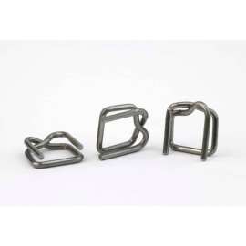 Pac Strapping Standard Duty Polypropylene Strapping Wire Buckles, 1/2" Strap Width, Pack of 1000