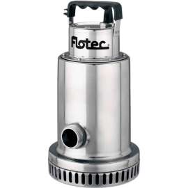 Flotec Stainless SteelUtility/Waterfall PumpSubmersible