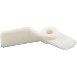 Prime-Line PL 14638 - Turn Button, Nylon, White, 100 Pack
