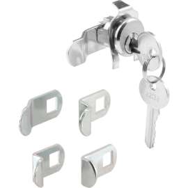 Prime-Line Mail Box Lock, 5 Cams, 5 Pin, Satin Nickel, S 4140