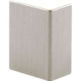 Primeline Products S 4215 Door Edge Guard, Adhesive Backed, Brushed Stainless