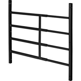 Prime-Line S 4759 Fixed Window Guard, 14"-22"W X 21"H, 4 Bar, Black