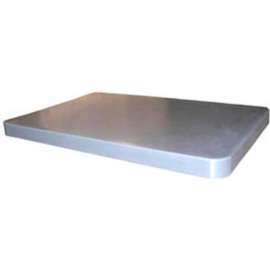 Global Industrial Bulk Tub Lid, 6 Bushel, 33-1/2"L x 24-1/2"W x 2"H, Off-White