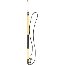 BE Pressure 85.206.018L Fiberglass Telescoping Wand - 6'6" - 18'L, 1/4" Hose