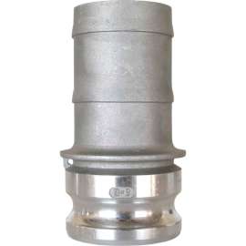 2" Aluminum Camlock Fitting - Male Barb x Male Coupler Thread