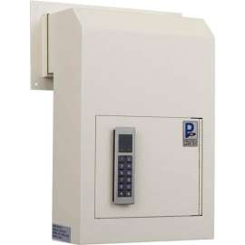 Protex Through the Door Drop Box with Electronic Lock WSS-159E 10" x 4-1/4" x 15" Beige