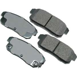 Akebono AKACT1008 ProACT Ultra Premium Ceramic Disc Brake Pad Kit